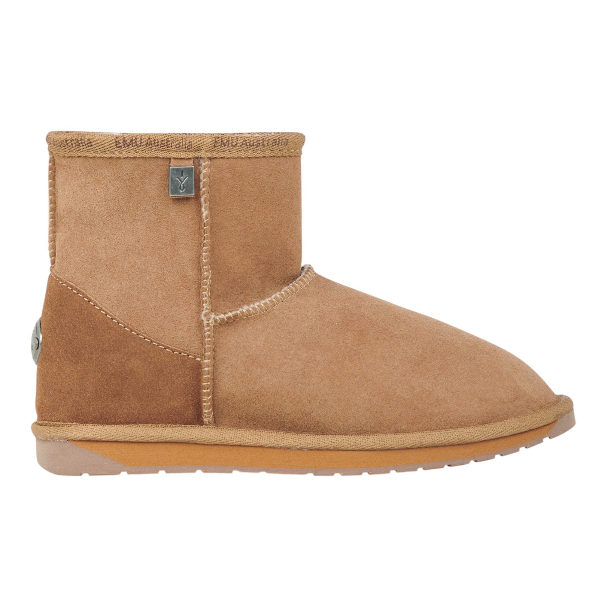 Emu Australia Platinum Stinger Mini (Fütterung aus Schaffswolle) braun Damen Winterstiefel
