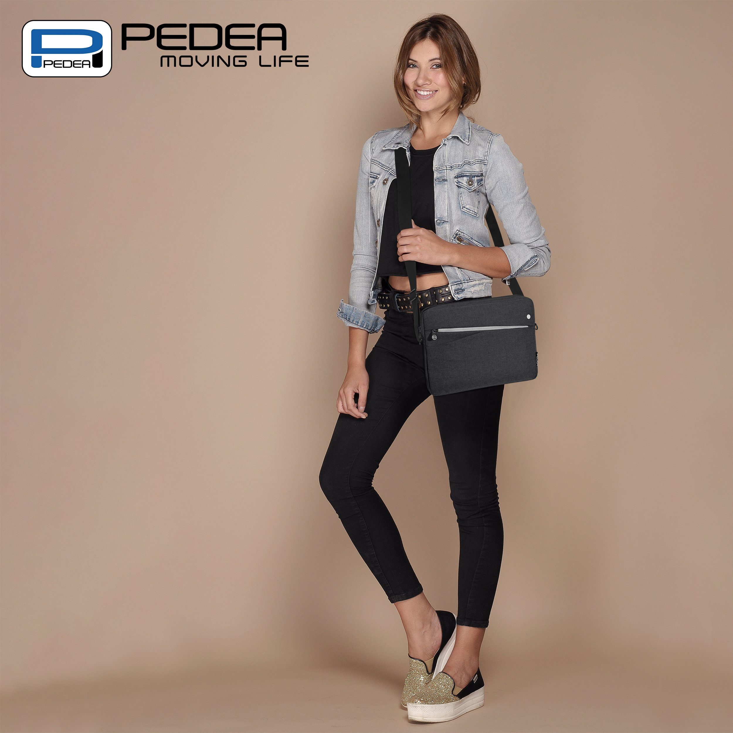 PEDEA Tablettasche FASHION Tablet Hülle mit Polsterung 12,9 / 13 Zoll, Gepolstert mit weichem Innenfutter