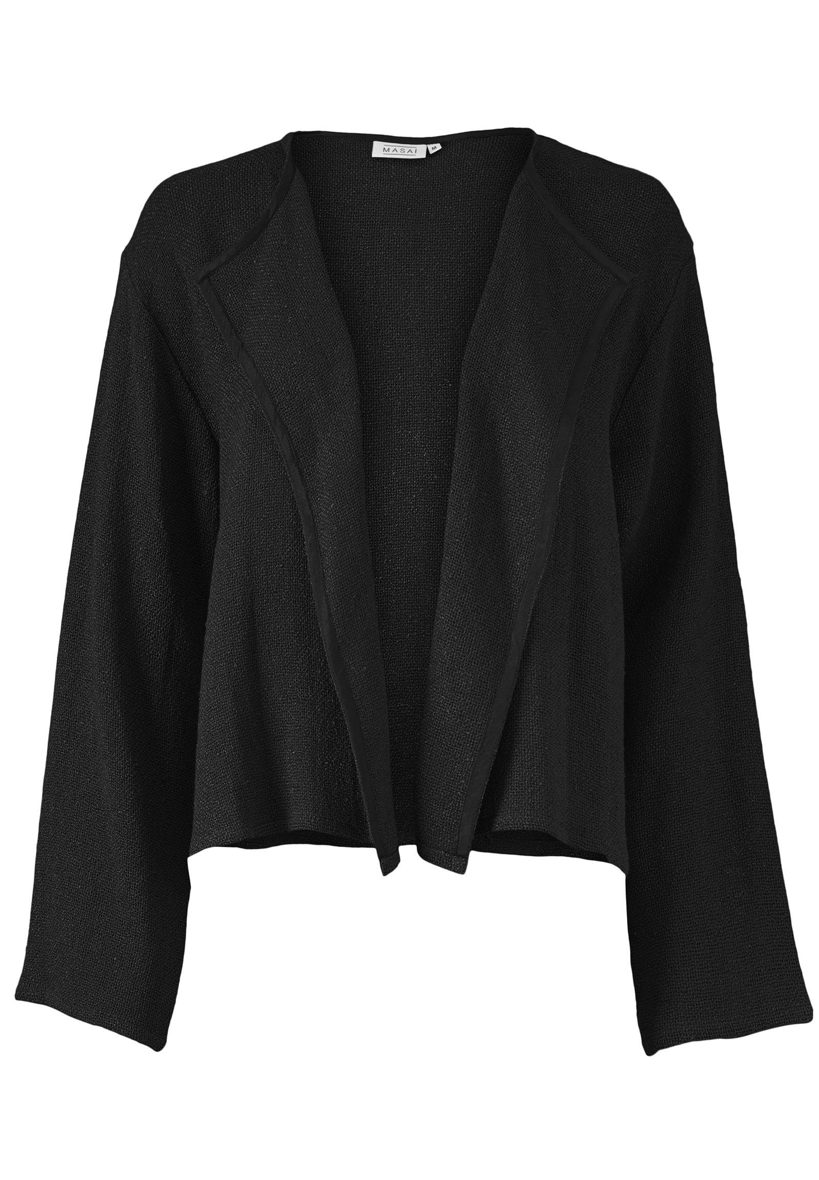Masai Strickjacke MaJulitta Bouclé, Schalkragen, schmeichelnder Schnitt günstig online kaufen