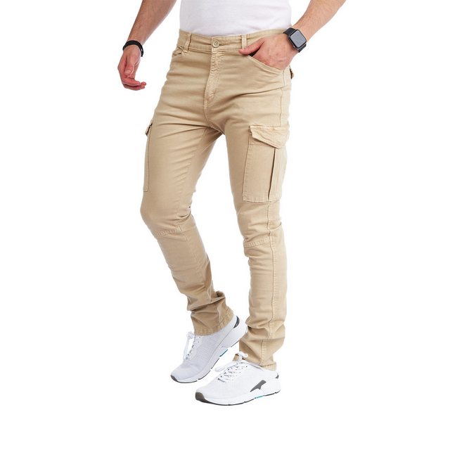 Styleko Chinohose Slim fit Cargohose Herren Cargohose männer Cargohose für günstig online kaufen