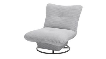 Massivart® Sessel MAO Cord creme oder grau / Fernsehsessel, Drehfunktion, 360 Grad drehbar, Wellenunterfederung