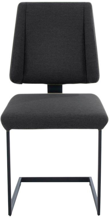 St), Longbeach Komfort (1 & Freischwinger Abstandshalter Gestell Sitzkomfort Metall mit Struktur, K+W Wohnen in und anthrazit schwarz