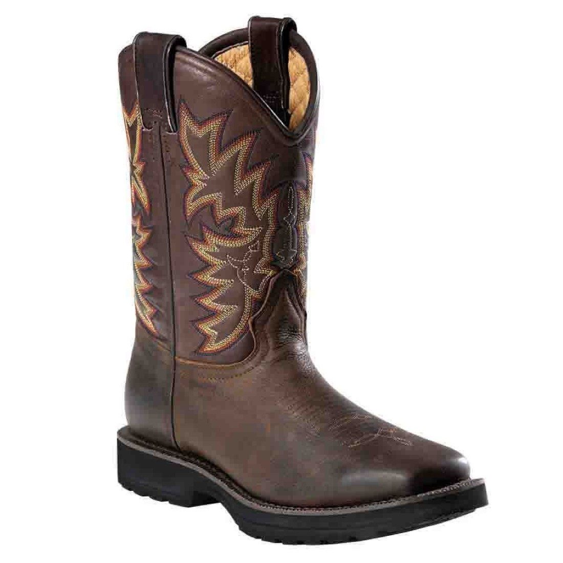 Stars & Stripes Workerboots WB-63 Westernstiefel Westernstiefel aus Rindsleder mit Stahlkappen