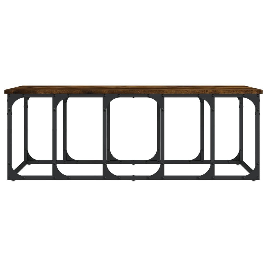 Räuchereiche Holzwerkstoff 100x50x35,5 Räuchereiche cm (1-St) Couchtisch | Couchtisch vidaXL Räuchereiche