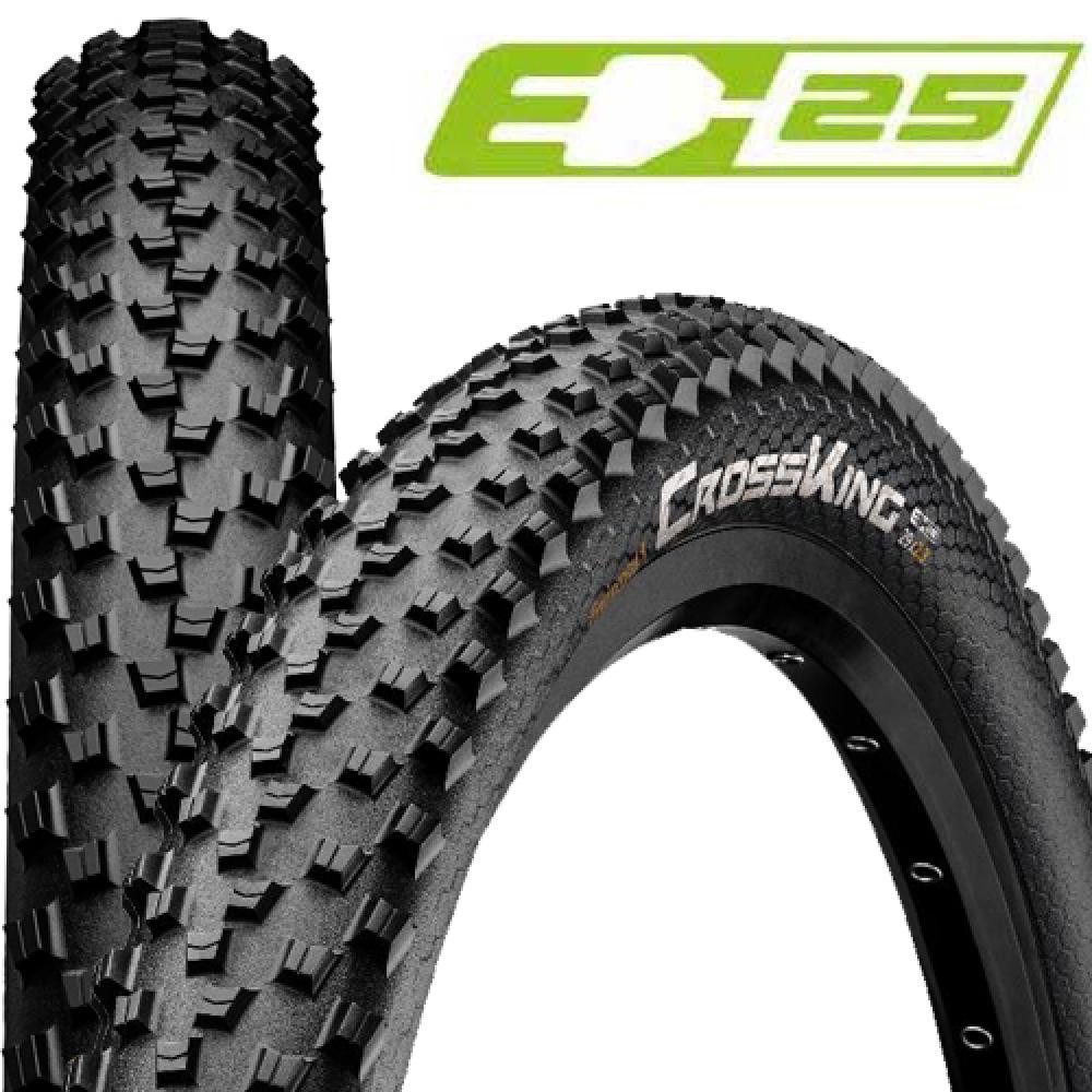 Fahrradreifen Continental Reifen Cross King 29x2.60 65-622 schwarz TLR E-25 faltbar