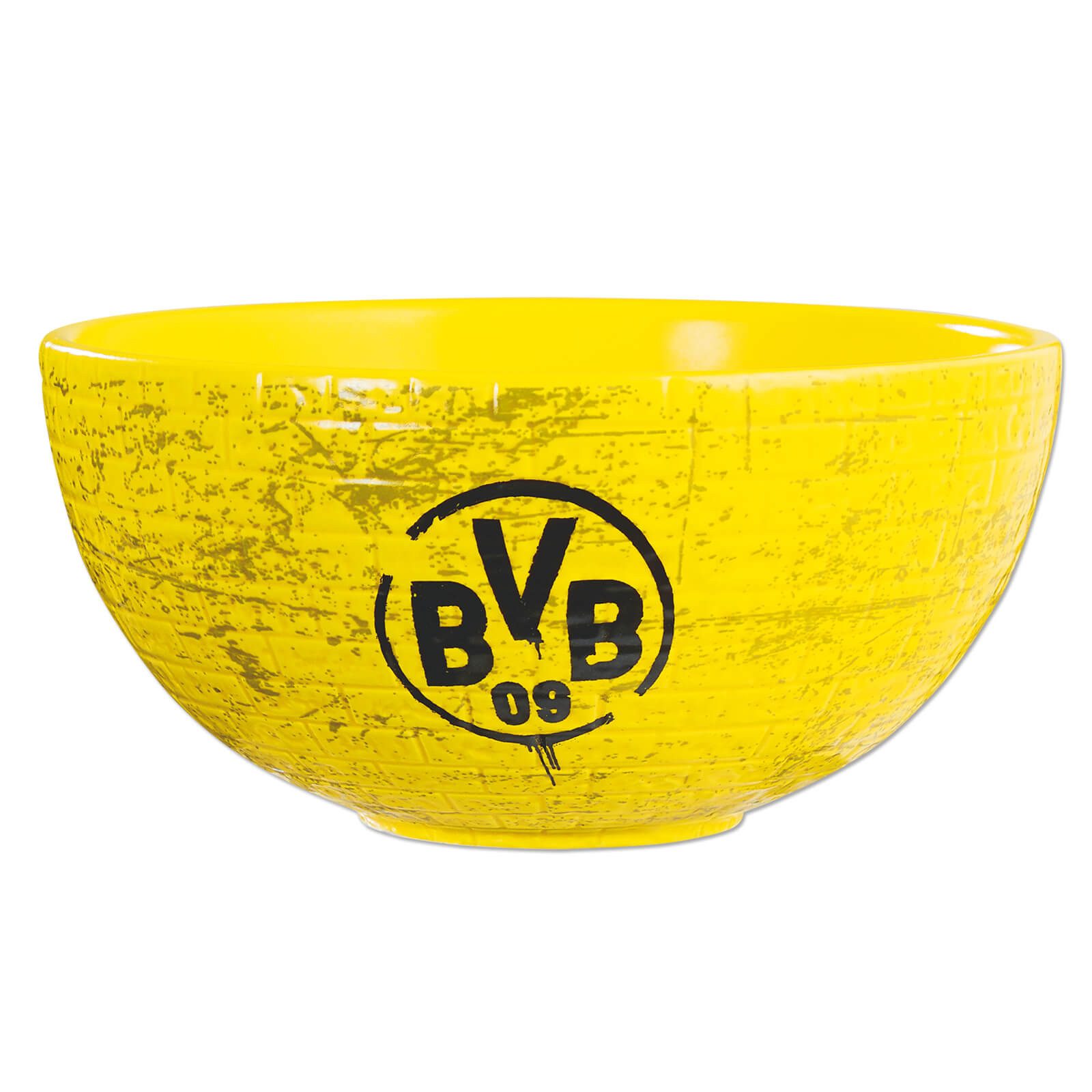 BVB MERCHANDISING Müslischale BVB Müslischale Gelbe Wand, Keramik