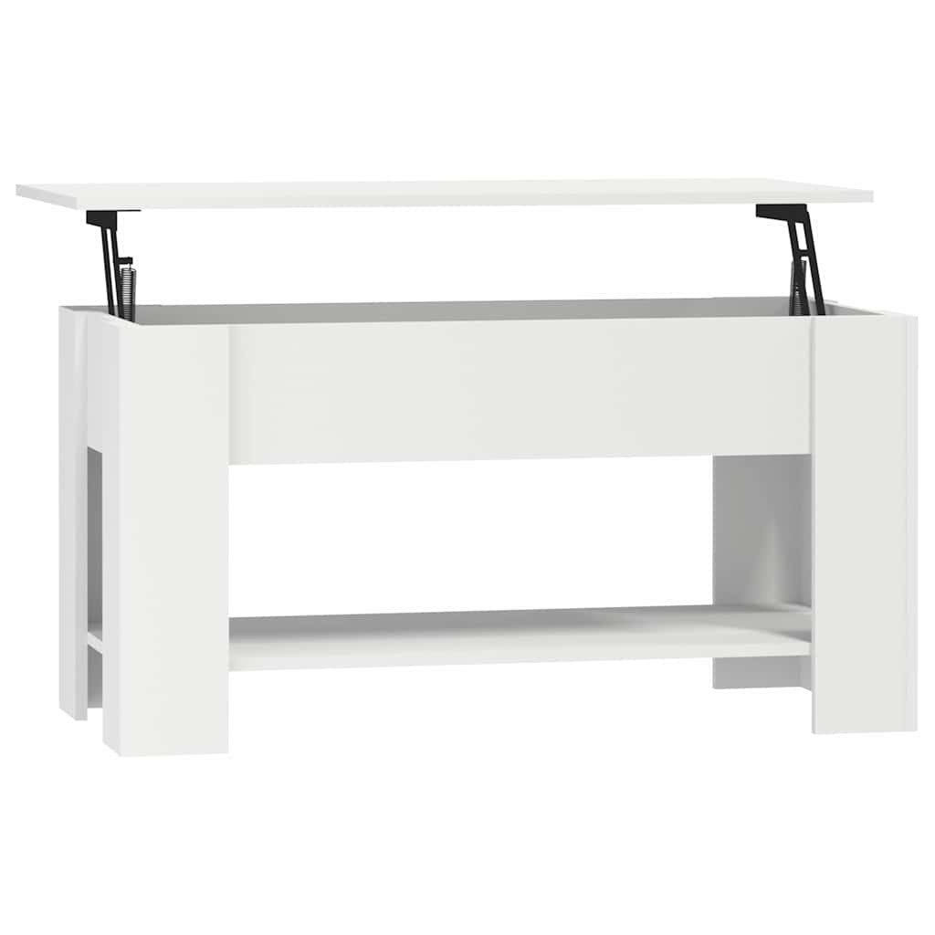 vidaXL Couchtisch Couchtisch Weiß 101x49x52 cm günstig online kaufen
