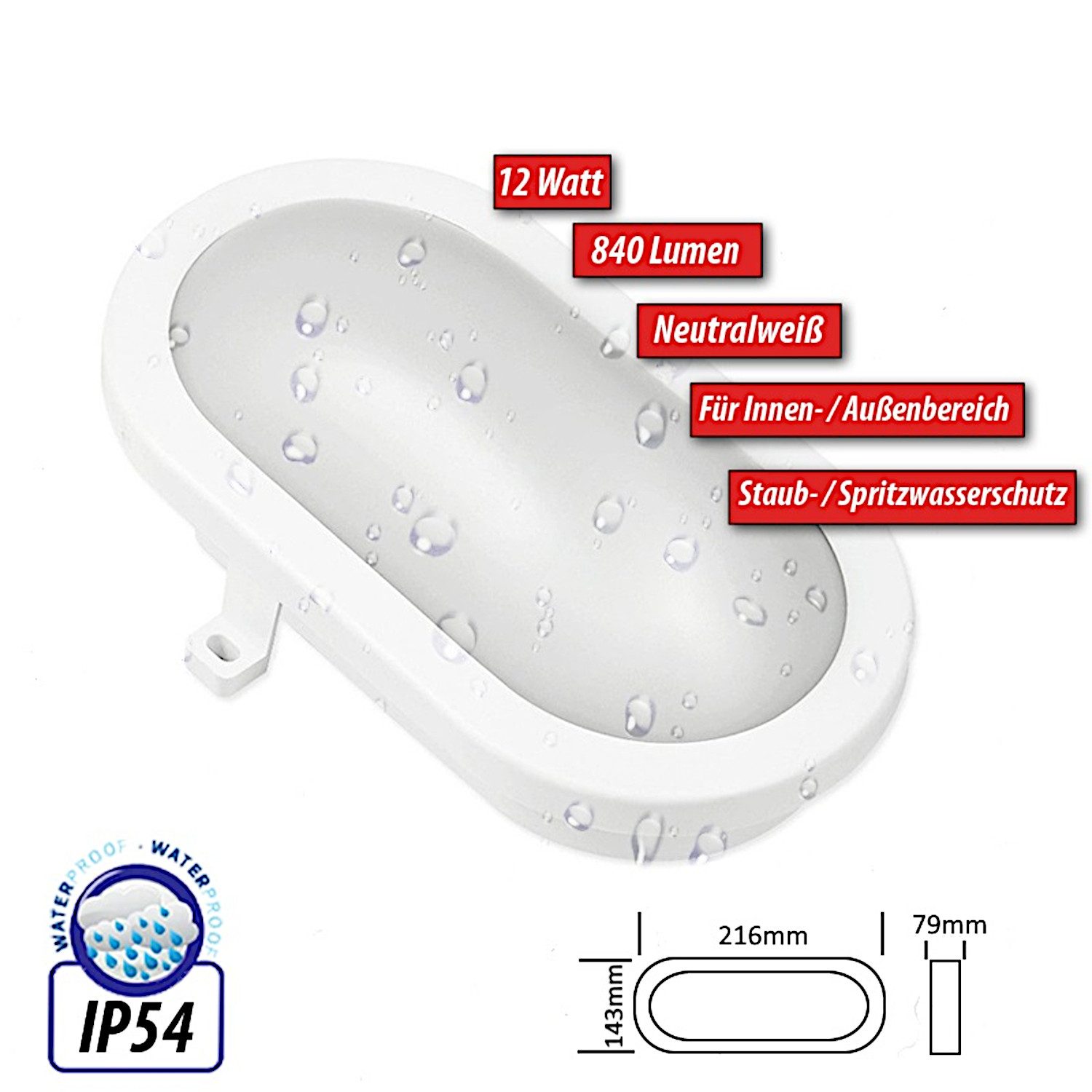 LED line LITE LED Deckenleuchte, LED fest integriert, Neutralweiß