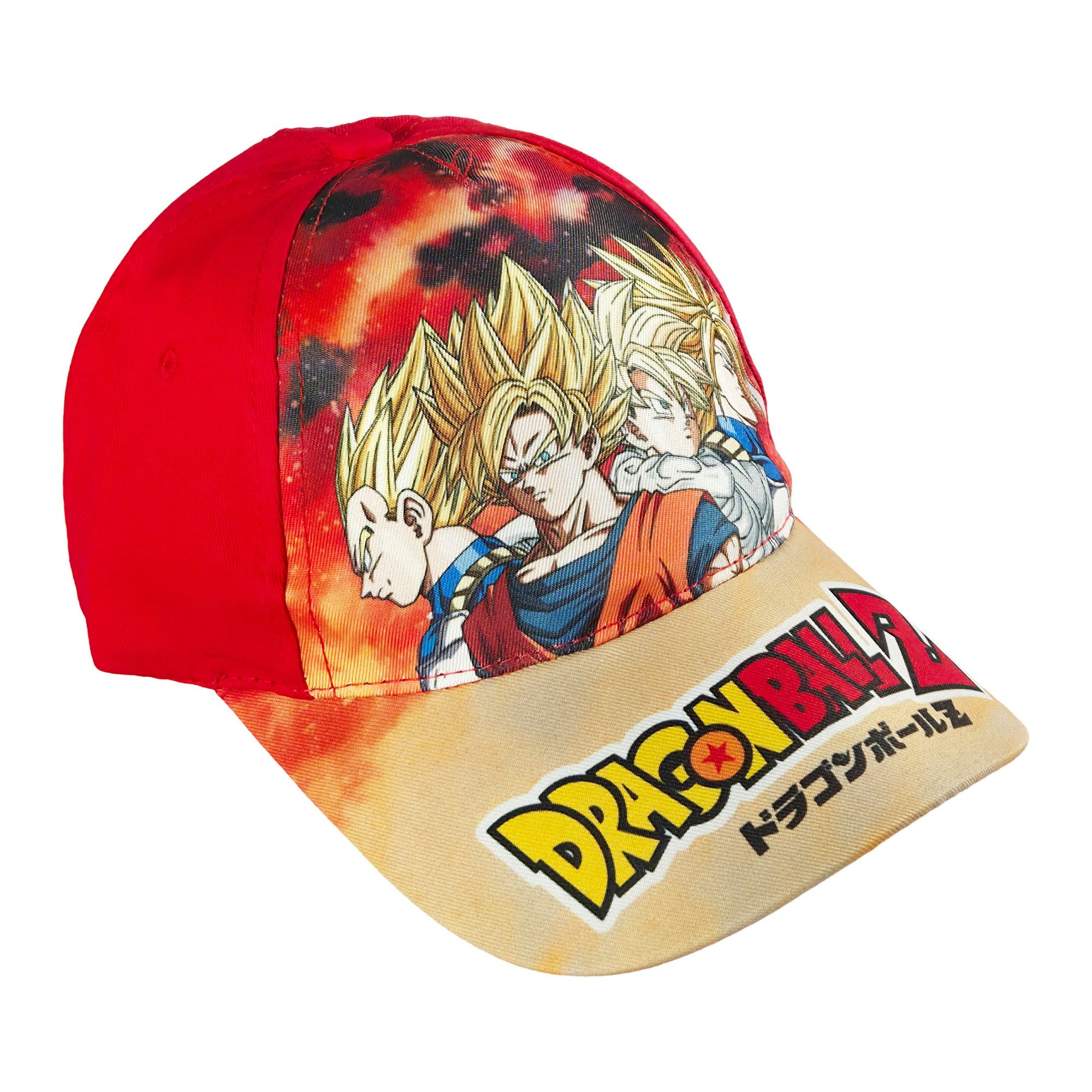 Dragon Ball Baseball Cap Anime Dragon Ball Z Jungen Basecap Baseball Kappe Mütze Gr. 52 bis 54 – Bild 2 von 5