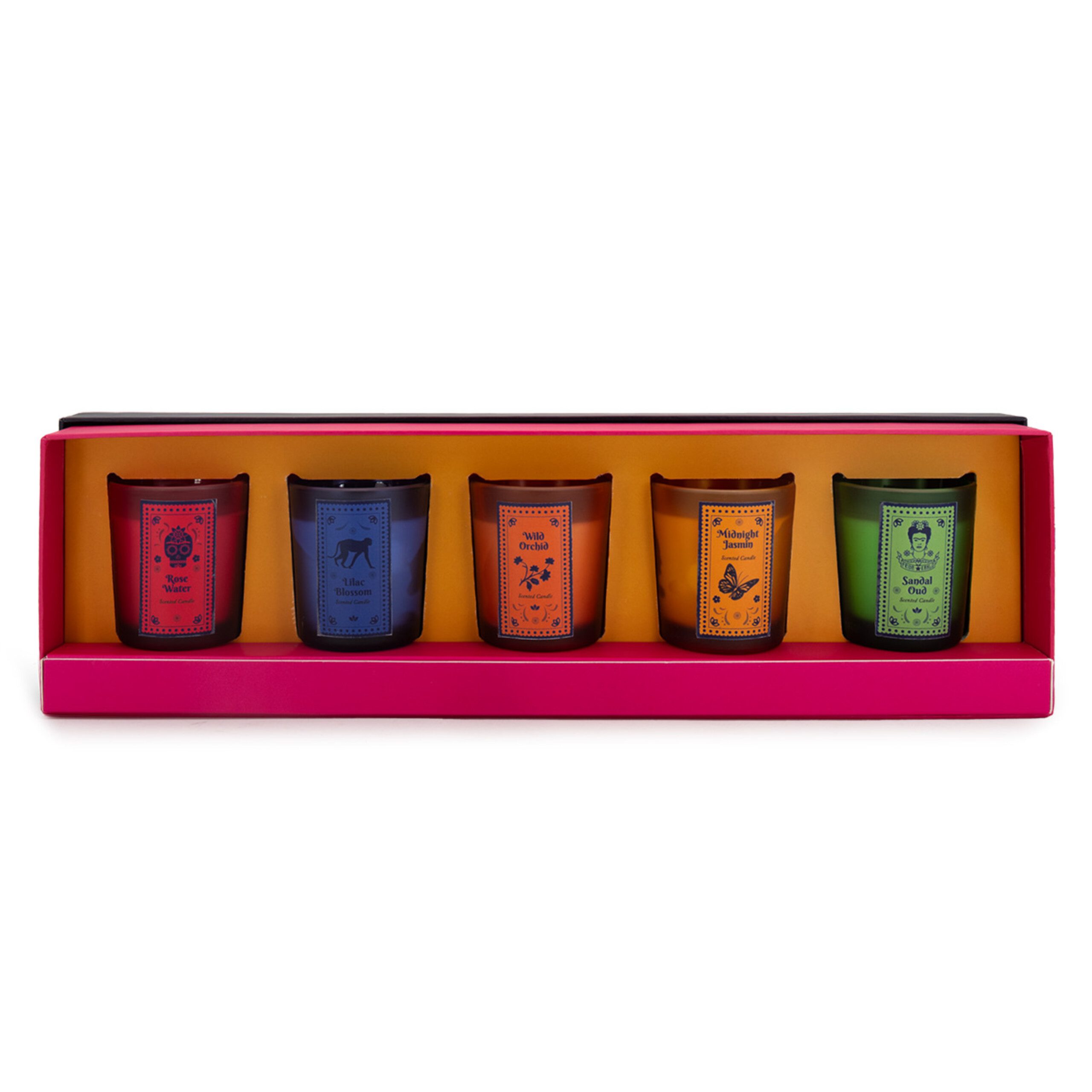Frida Kahlo Duftkerze Geschenkset 5er Set (5-tlg) – Bild 3 von 5