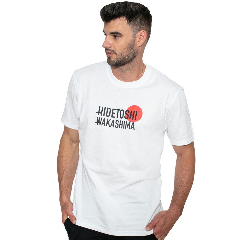 HIDETOSHI WAKASHIMA T-Shirt HIDETOSHI WAKASHIMA "1st" Herren Oversized T-Shirt weiches, angenehmes Material