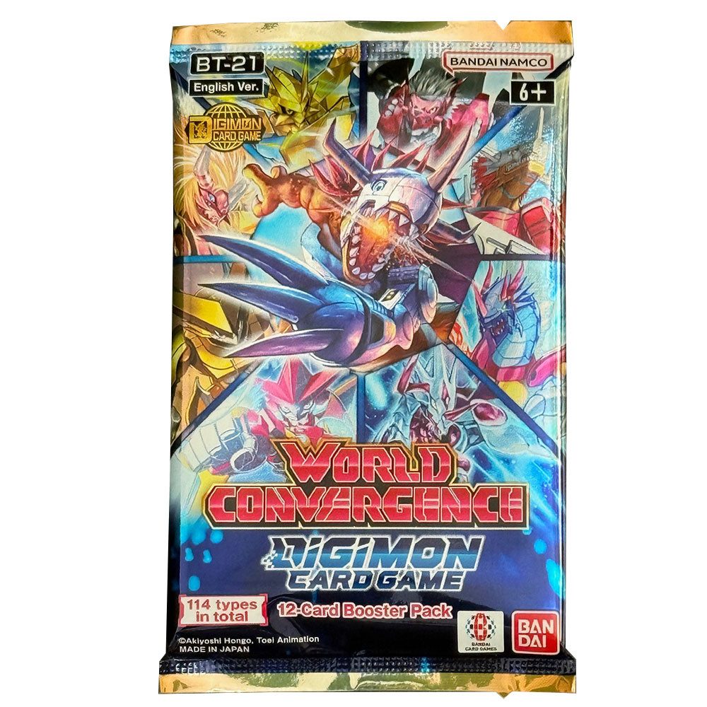 Digimon Sammelkarte Digimon - World Convergence 1 Booster - Englisch