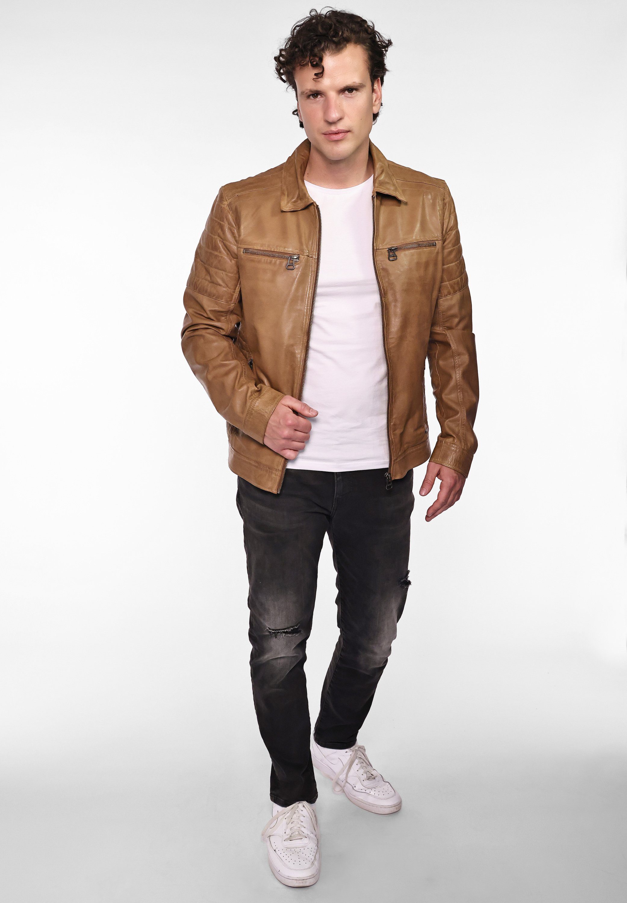 Lederjacke William