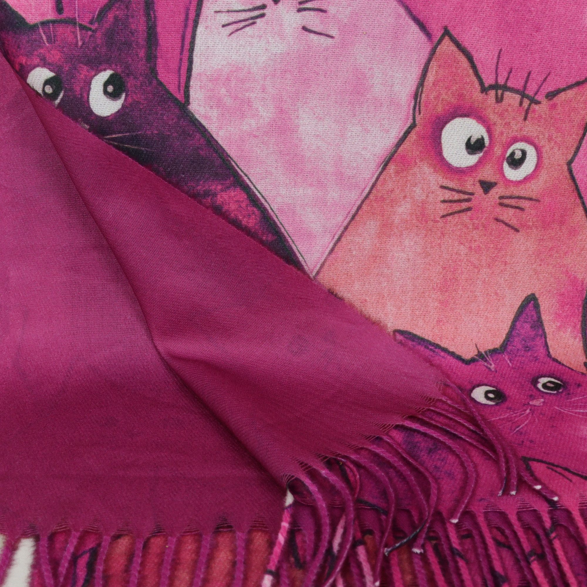 ZEBRO Modeschal Schal Cat günstig online kaufen