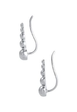 Elli Paar Ohrstecker Ohrklemme Ear Cuffs im Kugel Look