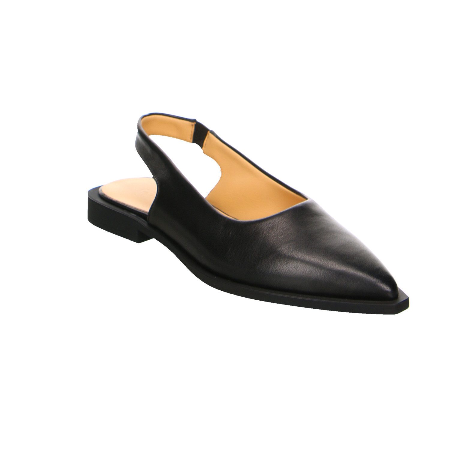 Copenhagen Studios Copenhagen Cph416 Leder Sling schwarz Slingpumps