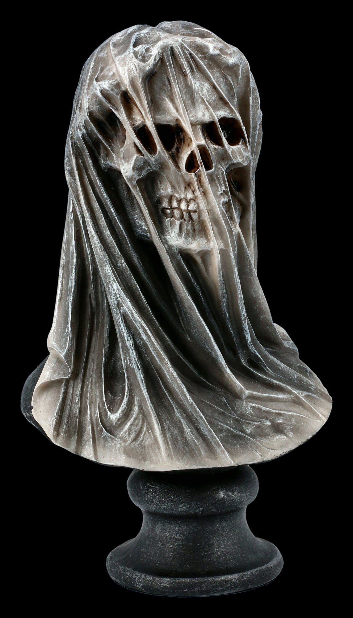 Totenkopf Figur mit Hörnern - Death Embers