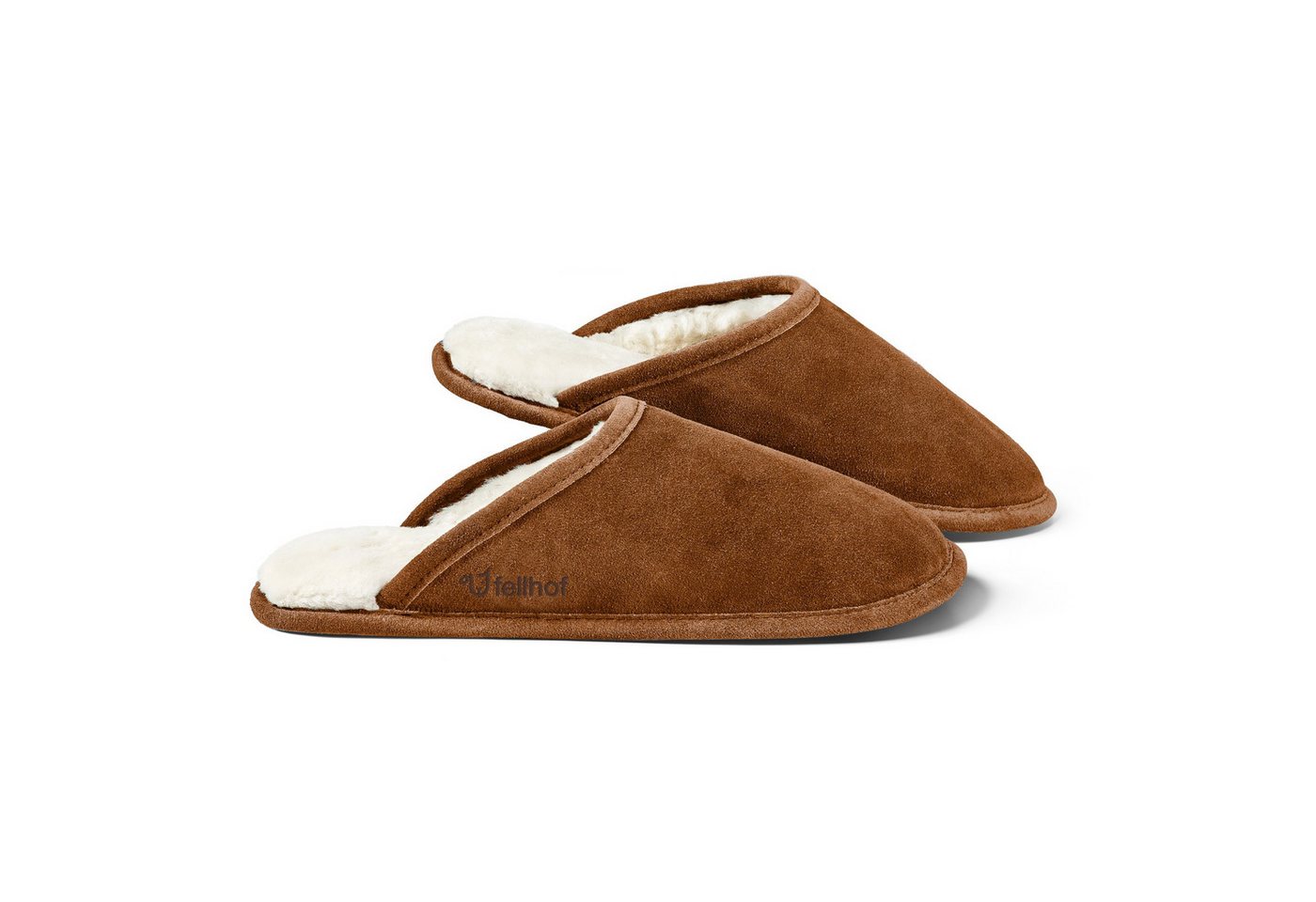 Fellhof Fellhof Lammfellpantoffel Trendy Pantoffel (1 Paar, 1 Paar) 100% Naturprodukt