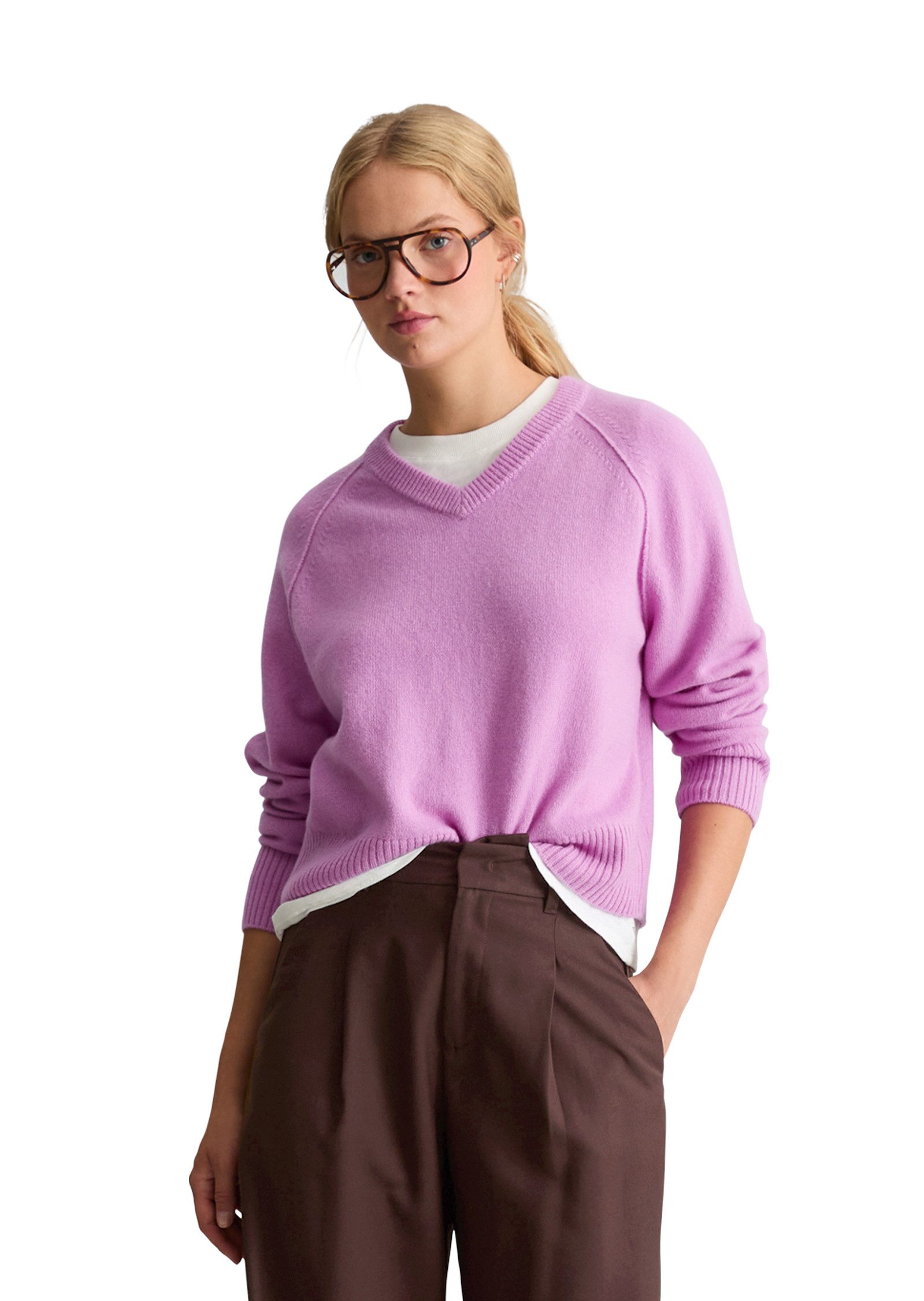 Marc O'Polo DENIM Strickpullover mit weicher Haptik