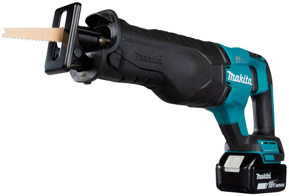 Makita Akku-Säbelsäge DJR187ZK, Set, 18 V, ohne Akku, mit Transportkoffer – Bild 3 von 5