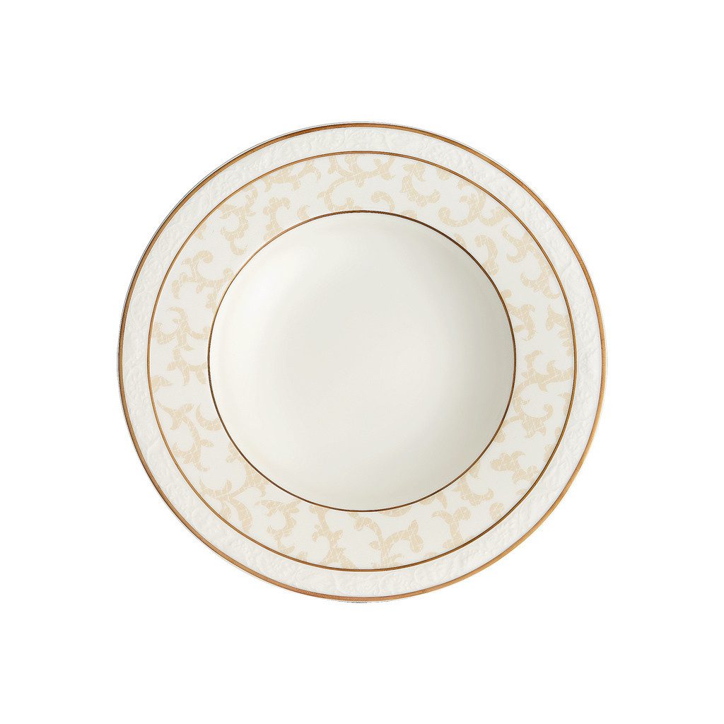 Villeroy & Boch Suppenteller Ivoire Suppenteller, (1 St)