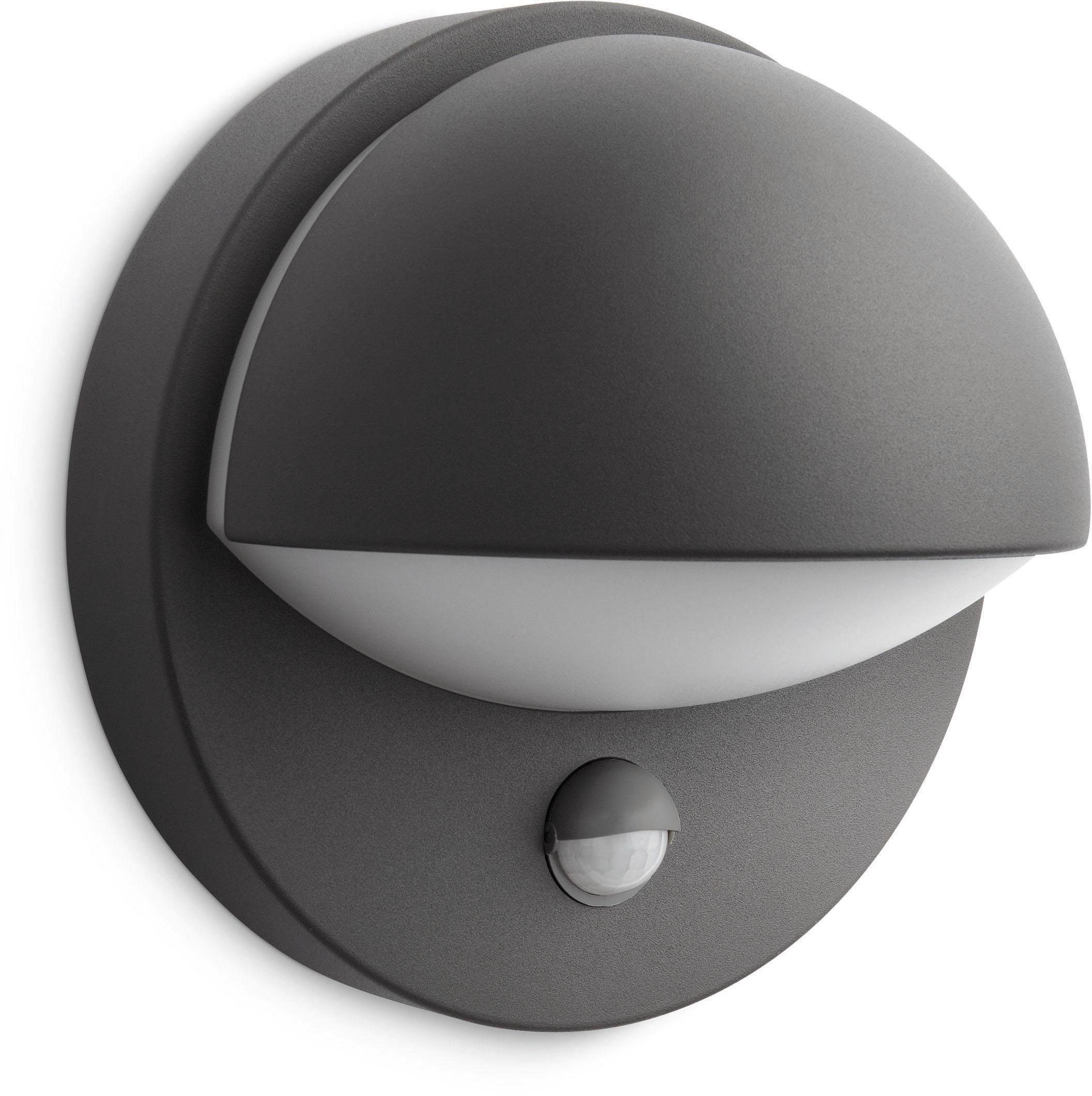 Philips AußenWandleuchte »myGarden June Anthrazit, Bewegungsmelder