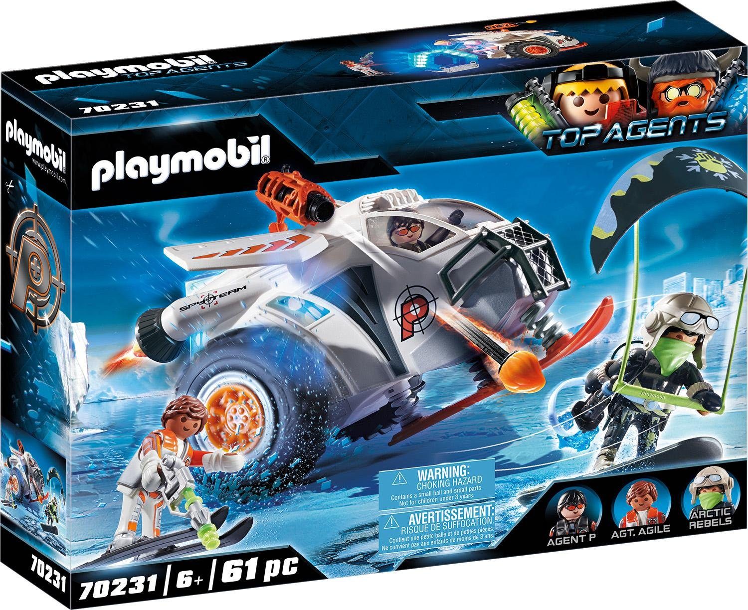 Image of PLAYMOBIL® 70231 Spy Team Schneegleiter