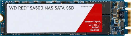 Western Digital »Red SA500 M.2« SSD (500 GB) 560 MB/S Lesegeschwindigkeit, 530 MB/S Schreibgeschwindigkeit)