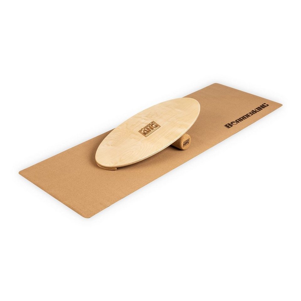 BoarderKING Gleichgewichtstrainer Indoorboard Allrounder, Komplett