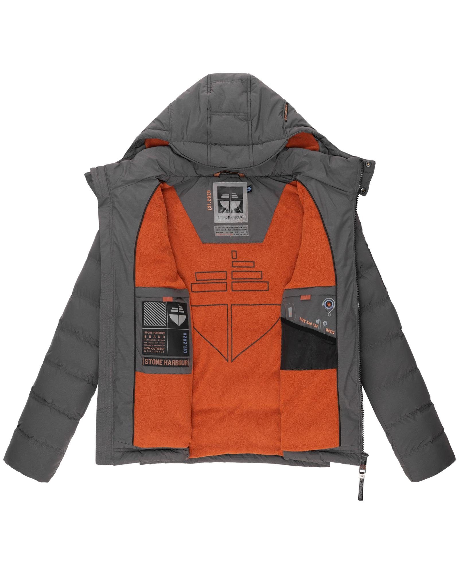 Stone Harbour Winterjacke Arvidoo Modische Herren Winter Steppjacke