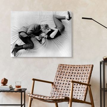 Posterlounge Alu-Dibond-Druck Bridgeman Images, Paul Newman und Joanne Woodward in "Eine neue Art von Liebe", 1963, Fotografie