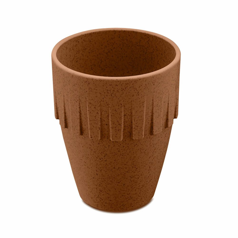 KOZIOL Cappuccinotasse Cappuccino Connect Organic Rusty Steel 300 ml, Kunststoff