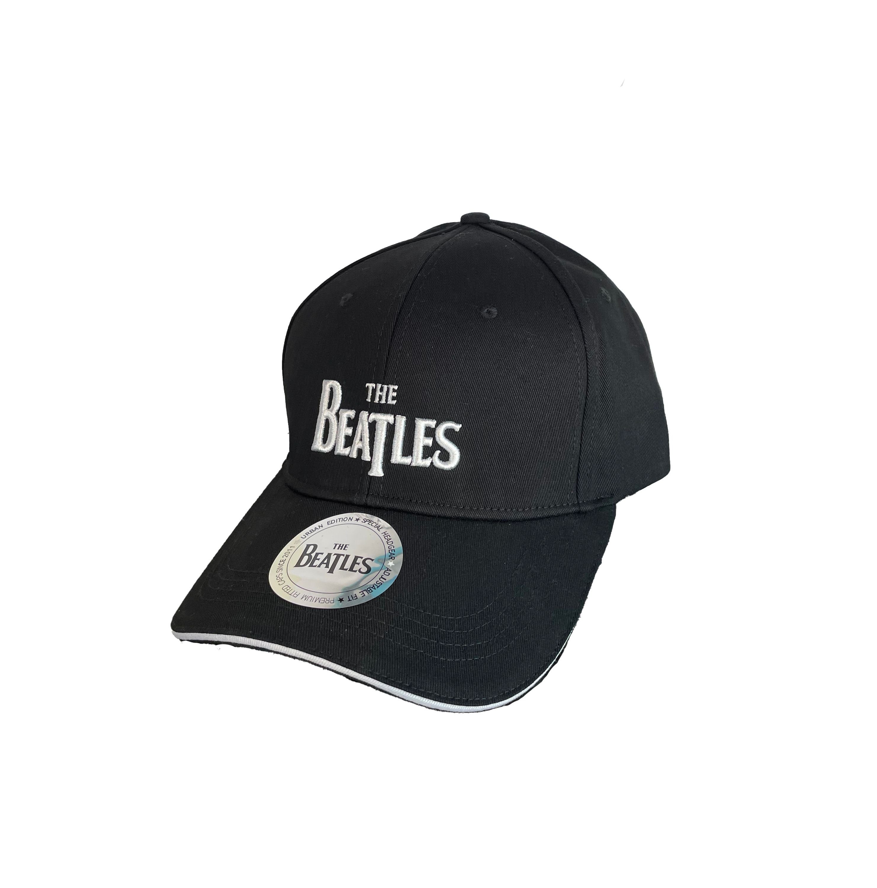 The Beatles Logo, Beatles schwarz curved Baseball Cap Cap