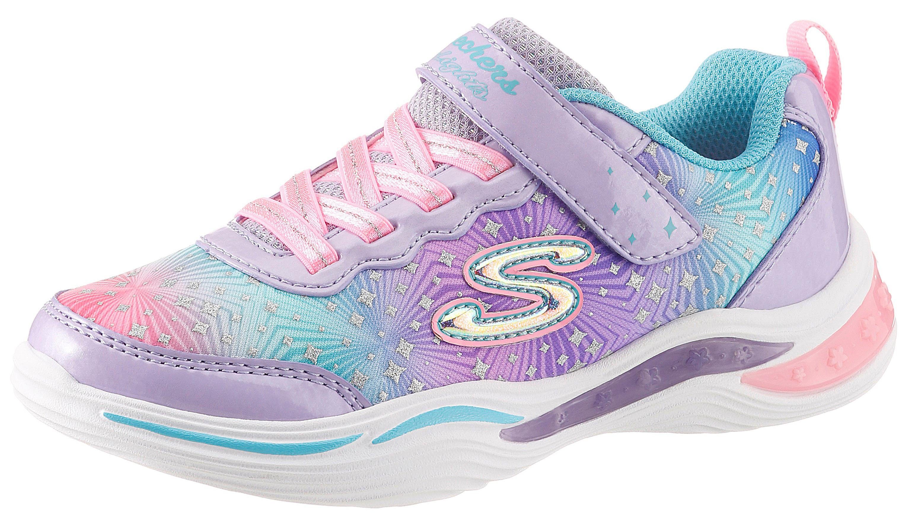 Skechers Kids »Blinkschuh Power Petals« Sneaker mit Glitzer SKECHERS Blinkschuhe online kaufen | myToys