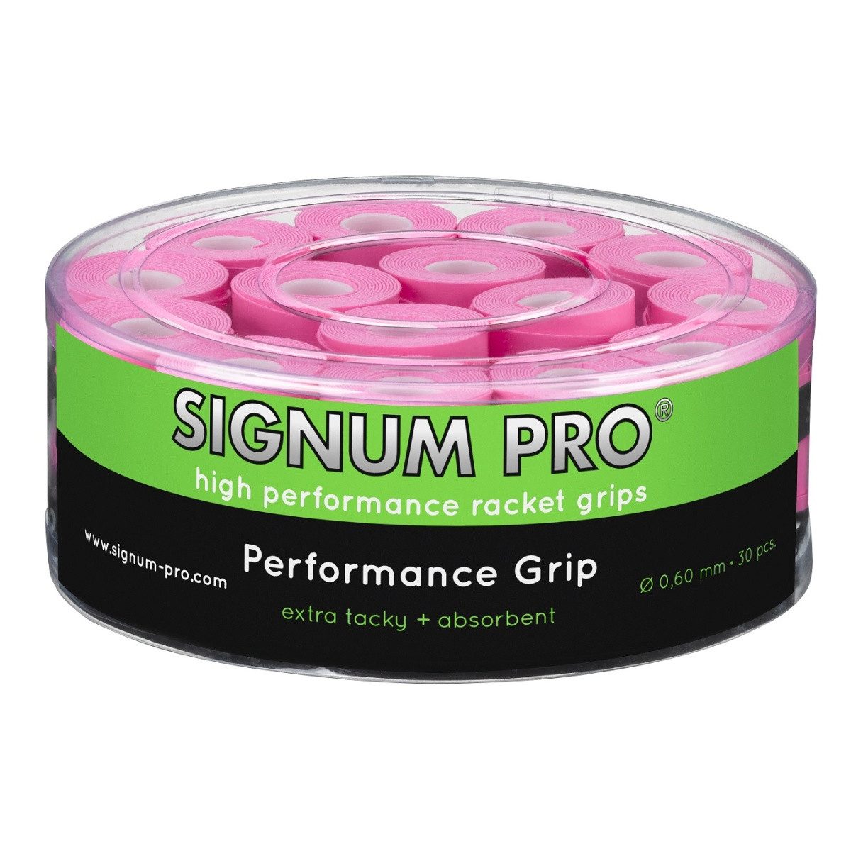 Signum Pro Griffband Overgrip Performance 0.6mm pink 30er Box