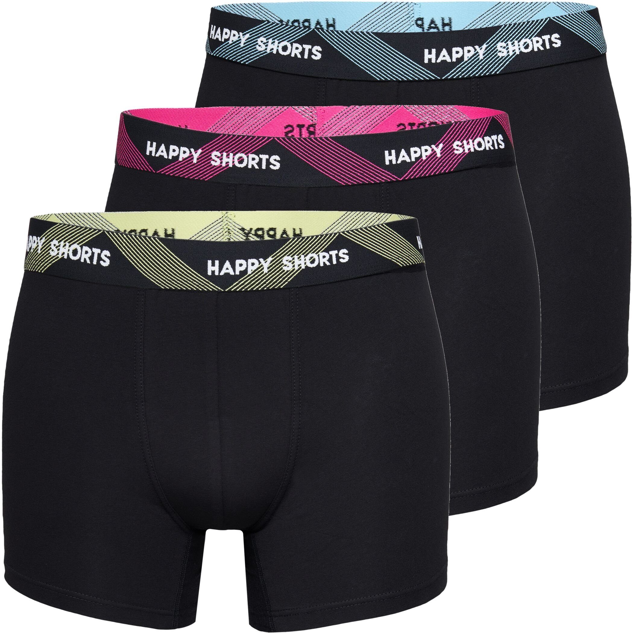 HAPPY SHORTS Trunk 3 Stück Happy günstig online kaufen