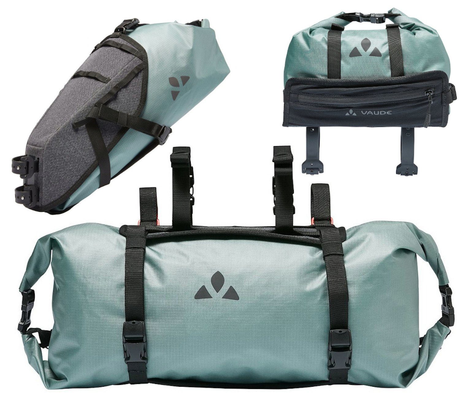 VAUDE Trailfront II Lenkertasche - 13 Liter, Wasserdicht, Für