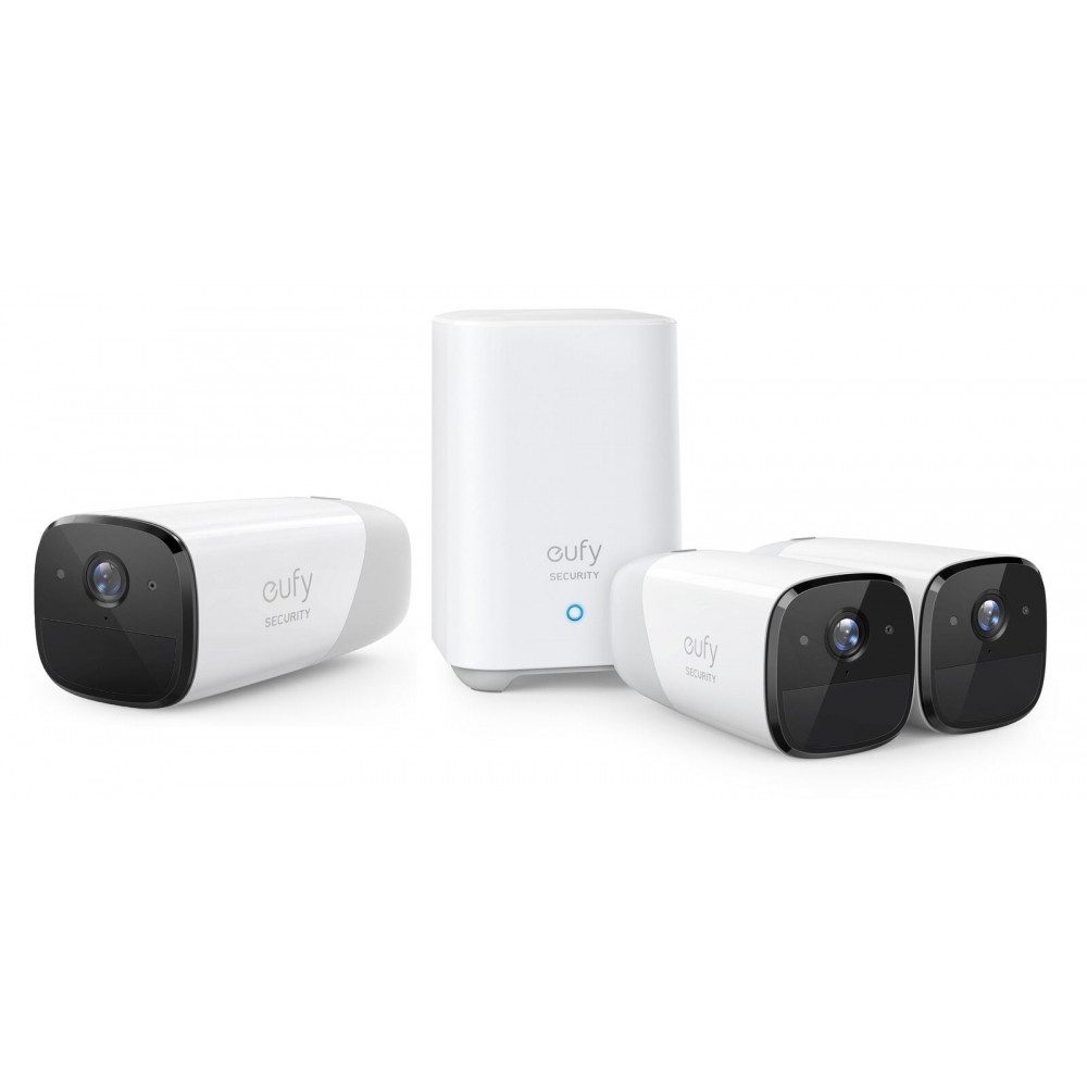 Überwachungskamera Eufy eufyCam 2 Pro Kit 3*1 Überwachungskamera.