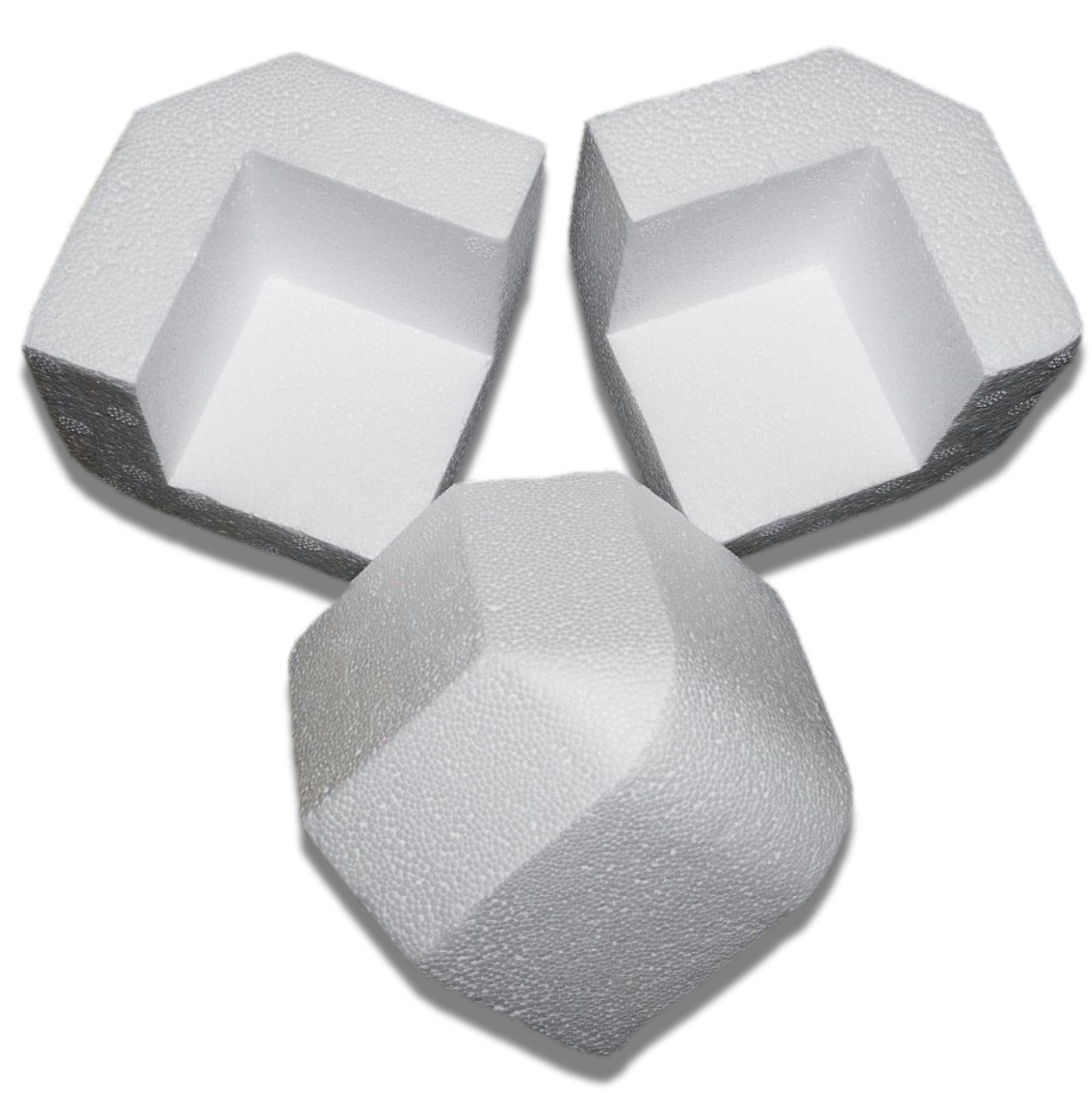 Koopman Eckprofil Weiß (1-St), Verpackungsmaterial, Styropor, Schutzecken, 400 Stück, Styroporecken