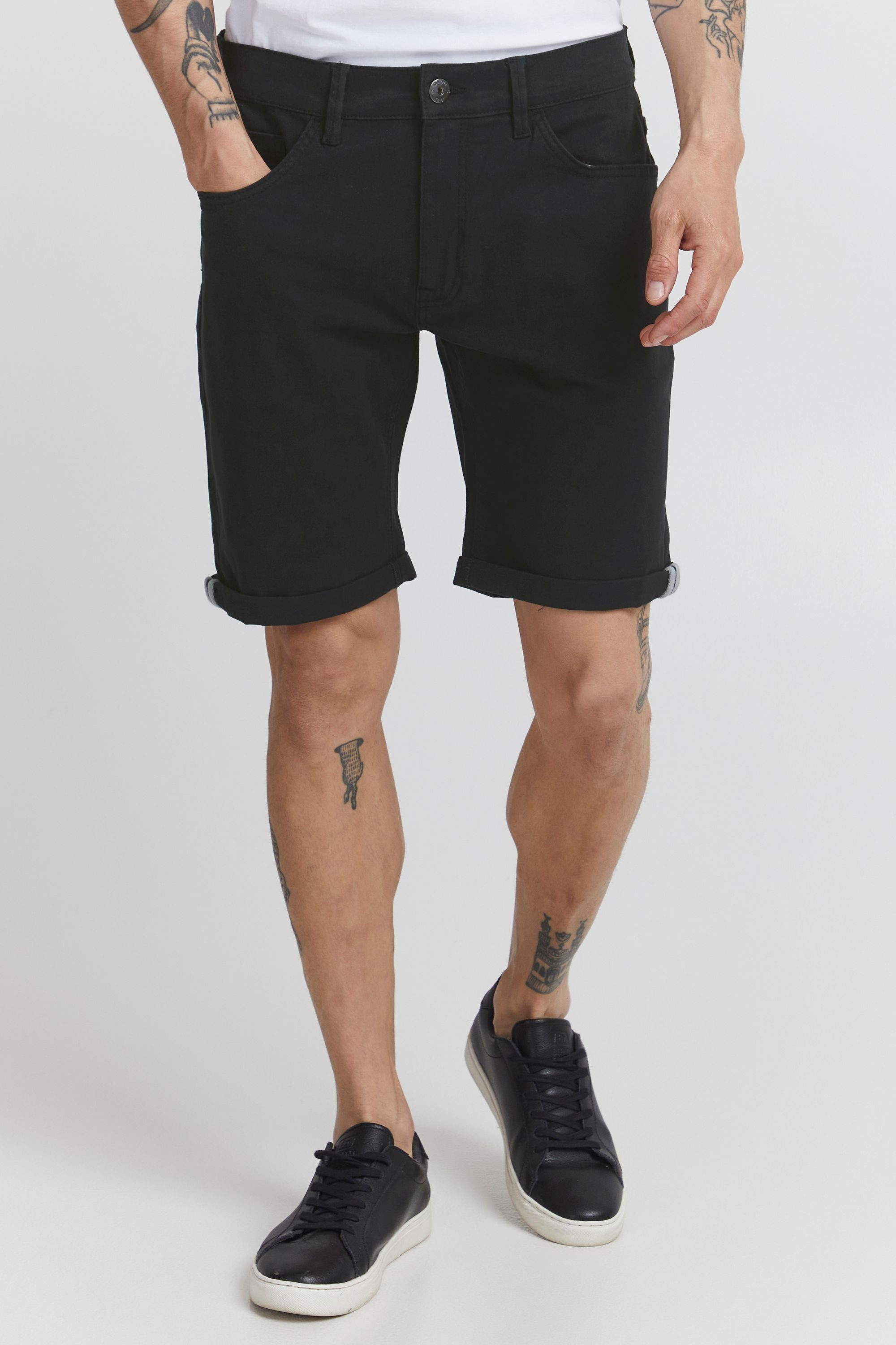 (999) Black Indicode IDPokka Shorts