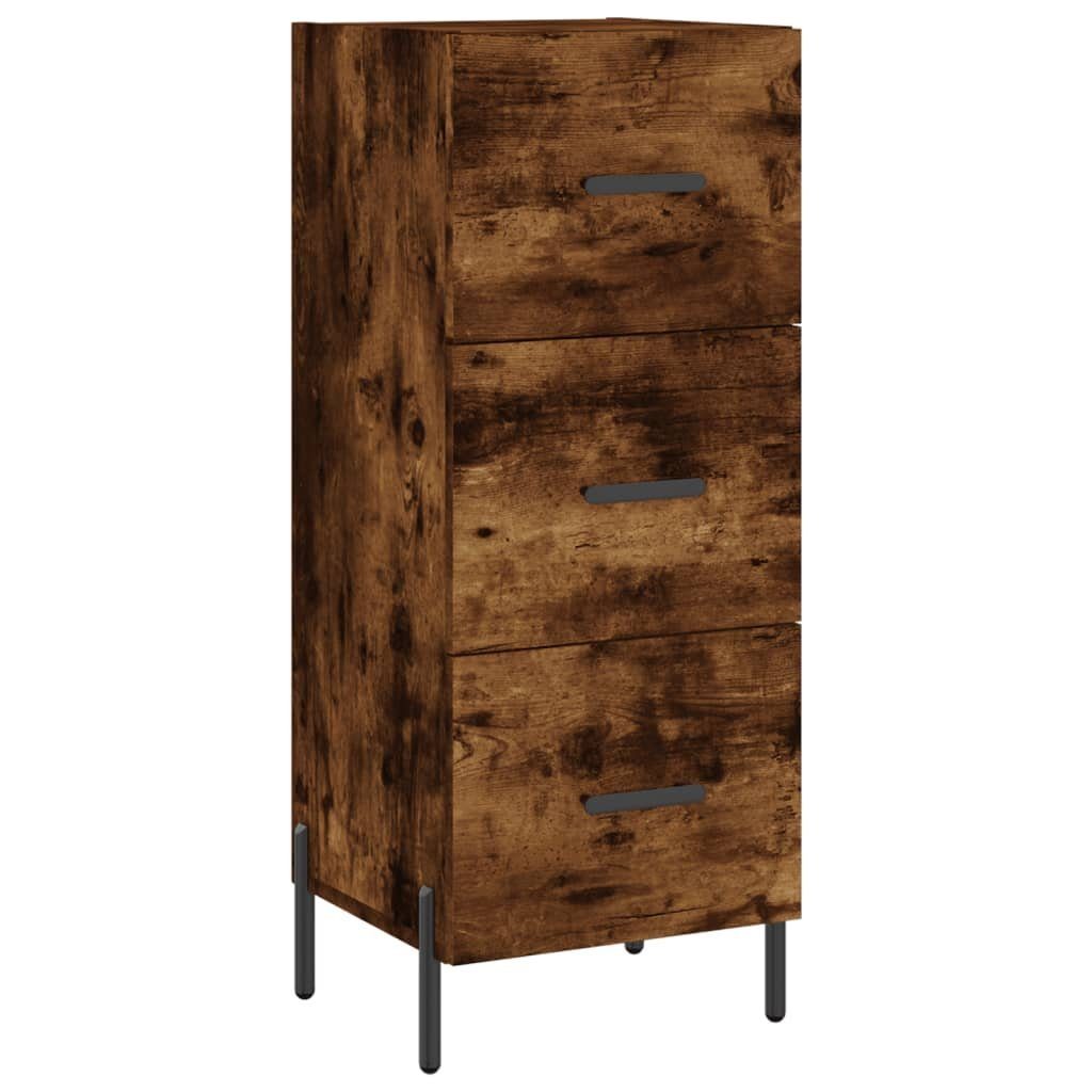 vidaXL Sideboard Sideboard Räuchereiche 34,5x34x90 cm günstig online kaufen