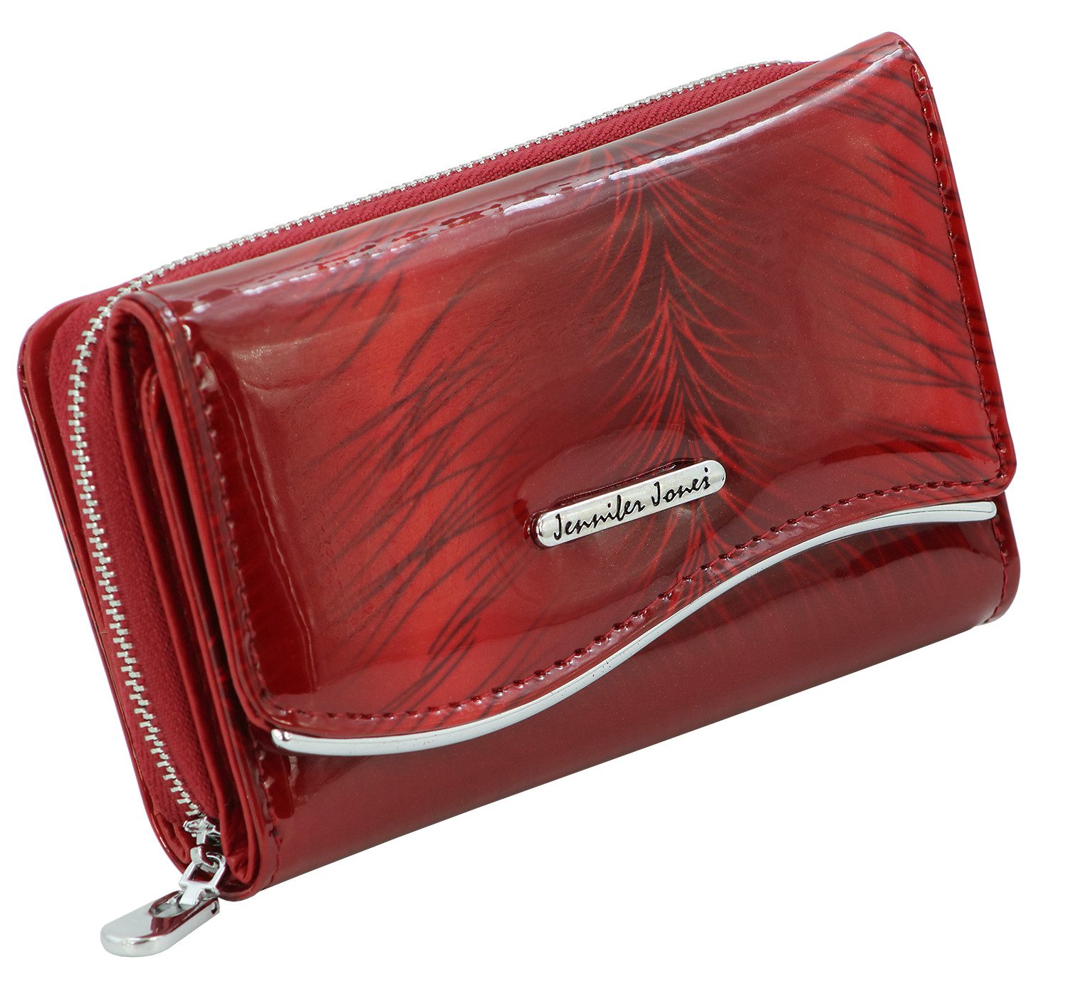 J JONES JENNIFER JONES Geldbörse Elegantes Damen Leder Portmonee RFID-Schut günstig online kaufen