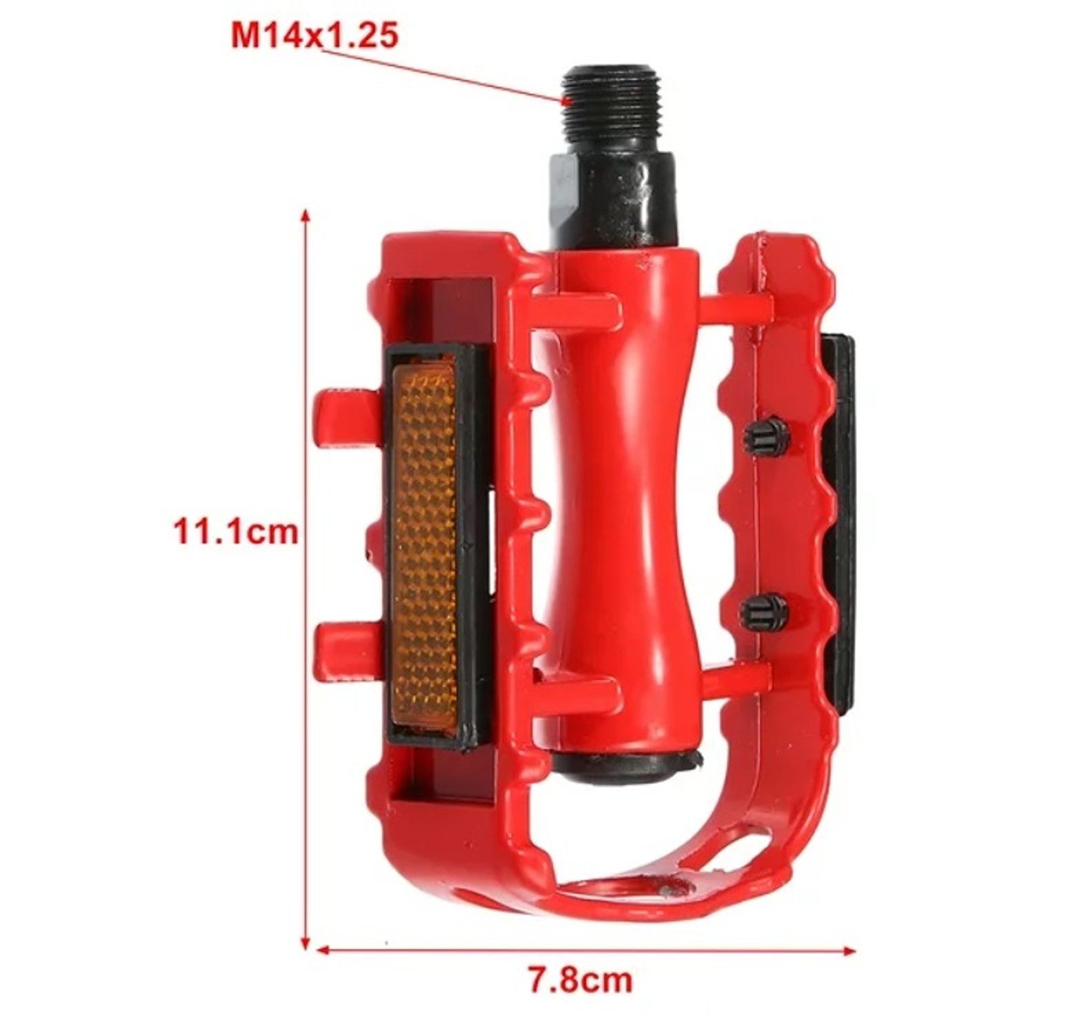 BAYLI Fahrradpedale Fahrradpedale MTB rutschfest - Fahrrad Pedale 9/16" Achse für diverse