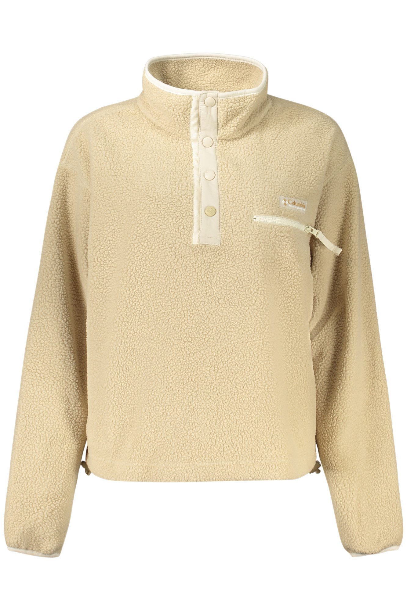 Columbia Sweatshirt Beiges Damen-Langarm-Sweatshirt: Stilvoll mit