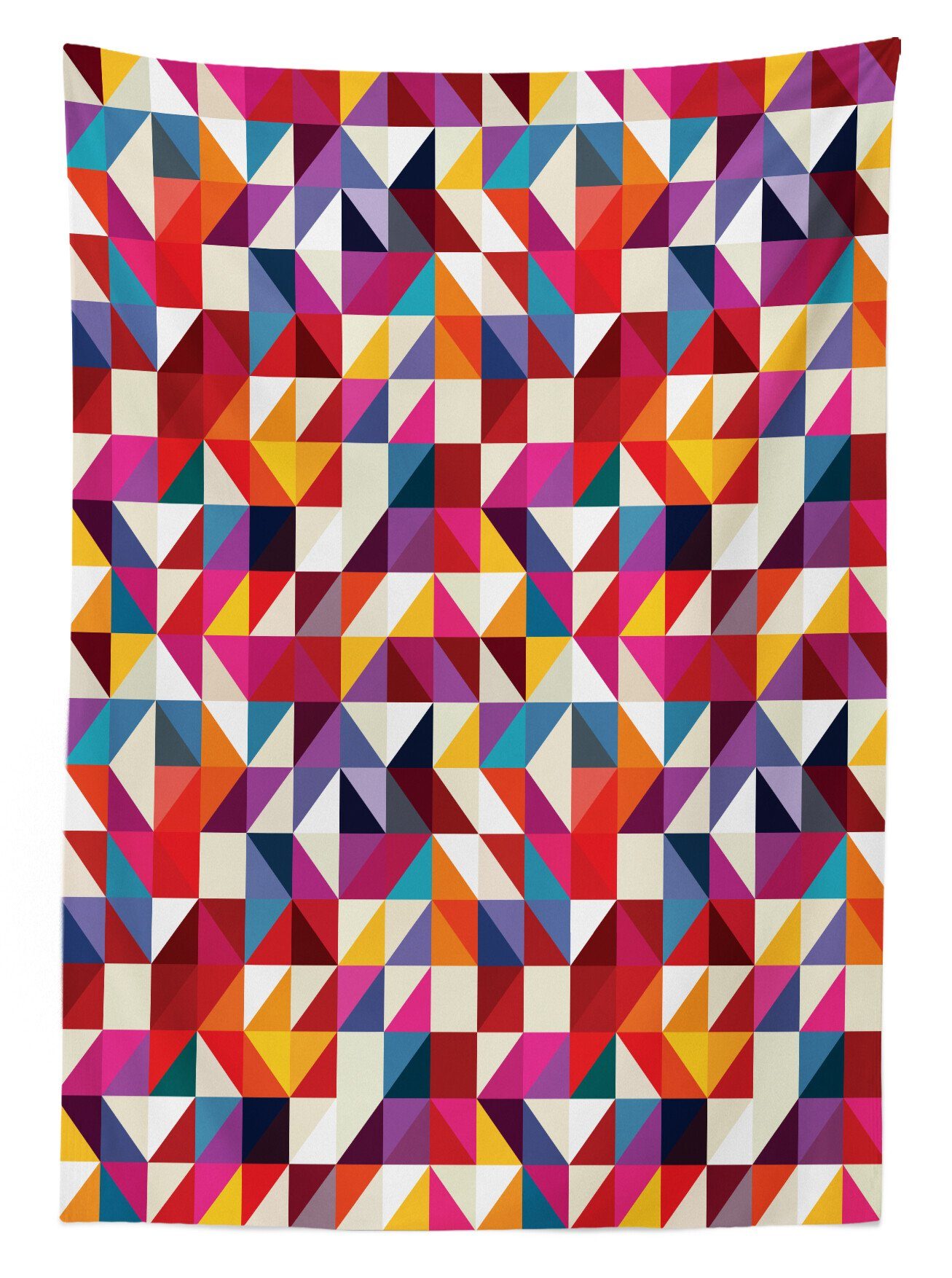 Tischdecke Für Geometrisch den Klare Abakuhaus Bereich Außen Bauhaus-Art-Muster Farbfest Farben, Waschbar geeignet