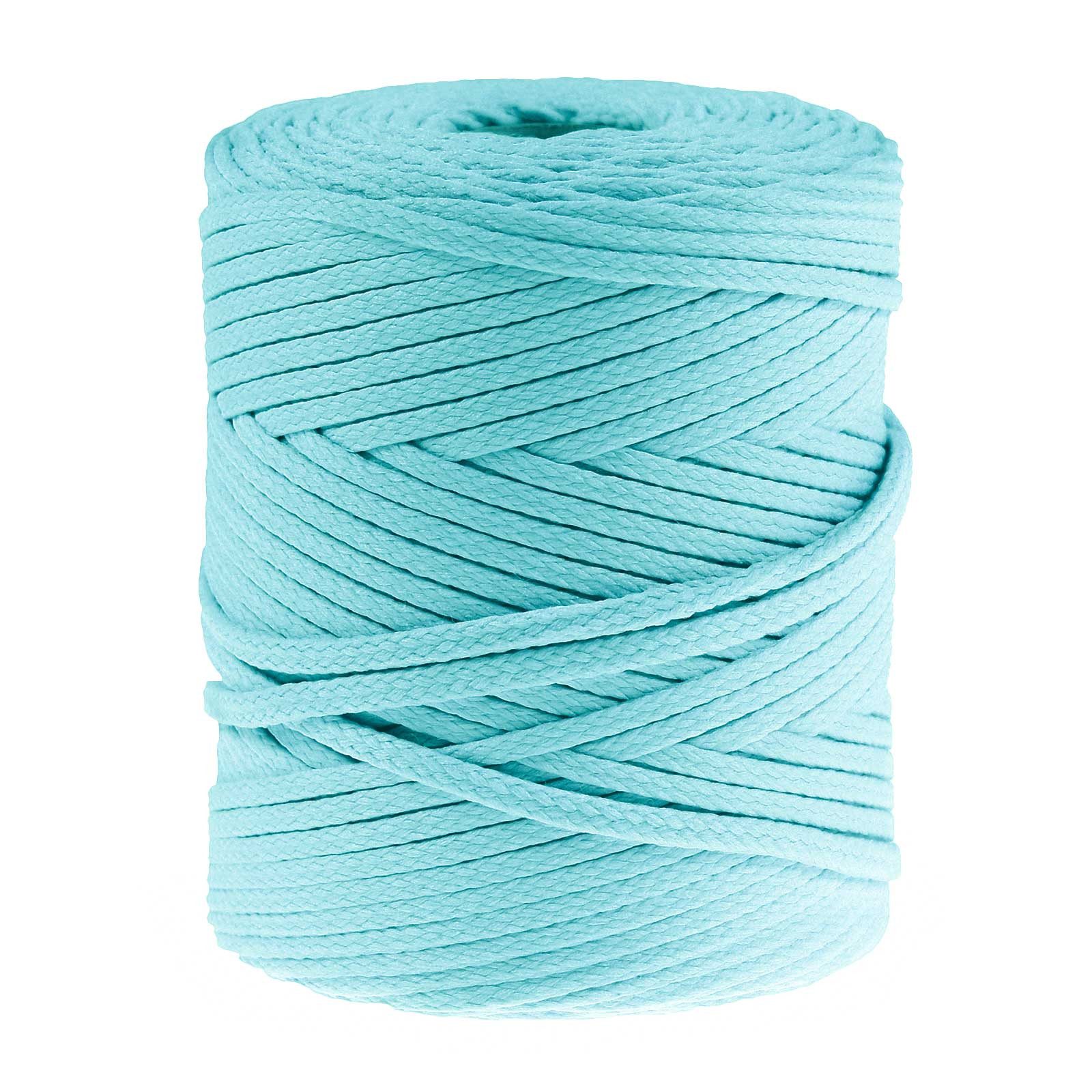 maDDma Seil 100m Polyester-Schnur Kordel 4mm, minze