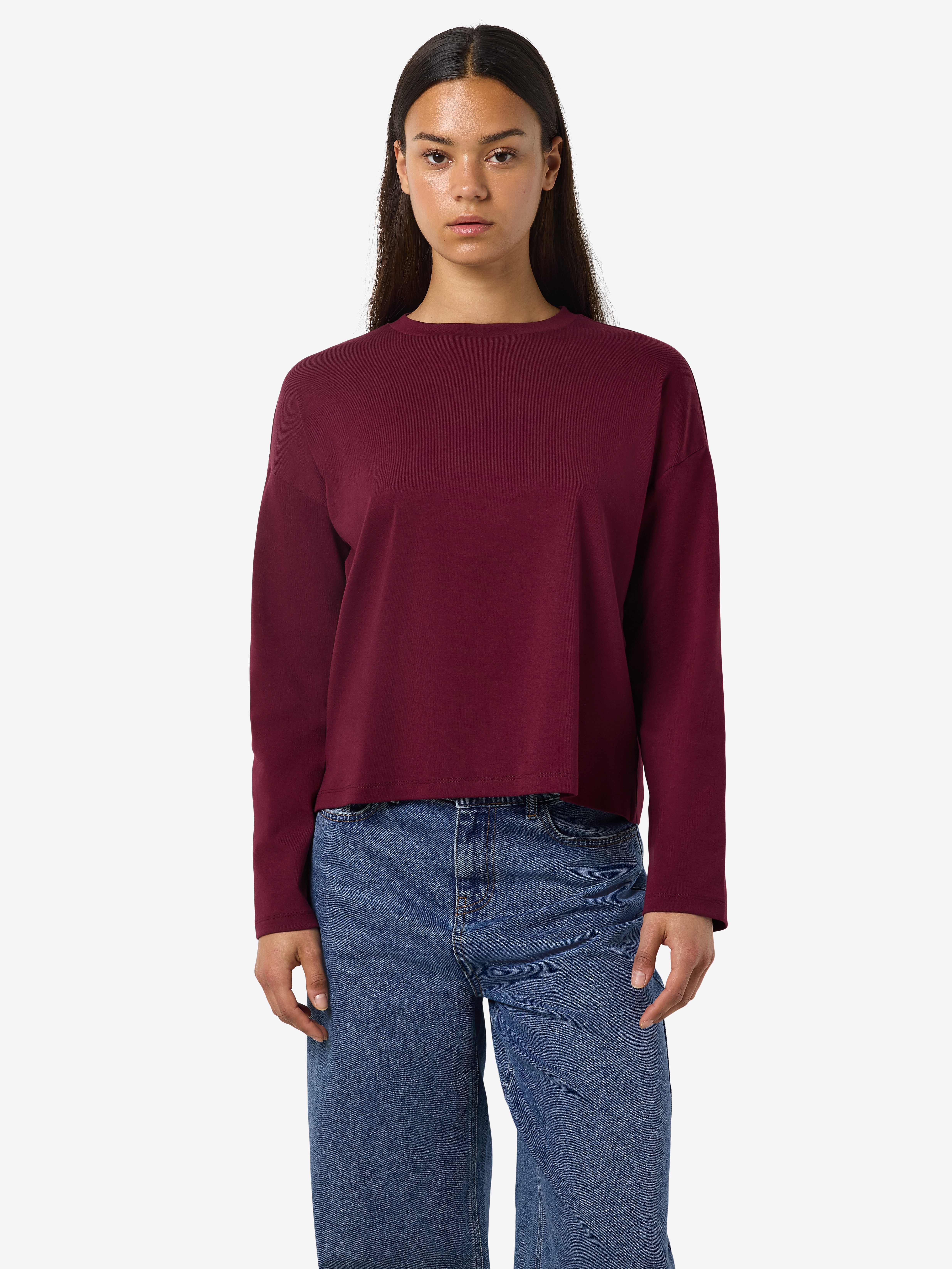Noisy may Langarmshirt NMMOCCA L/S REGULAR günstig online kaufen