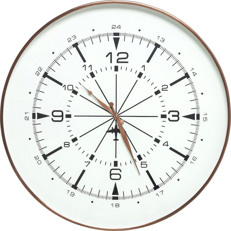KARE Wanduhr NAVIGATOR Material: Metall online kaufen