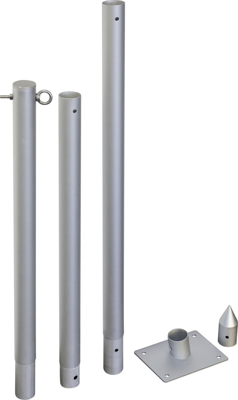 Windhager Sonnensegel Windhager Sonnensegelmast Set Basic günstig online kaufen