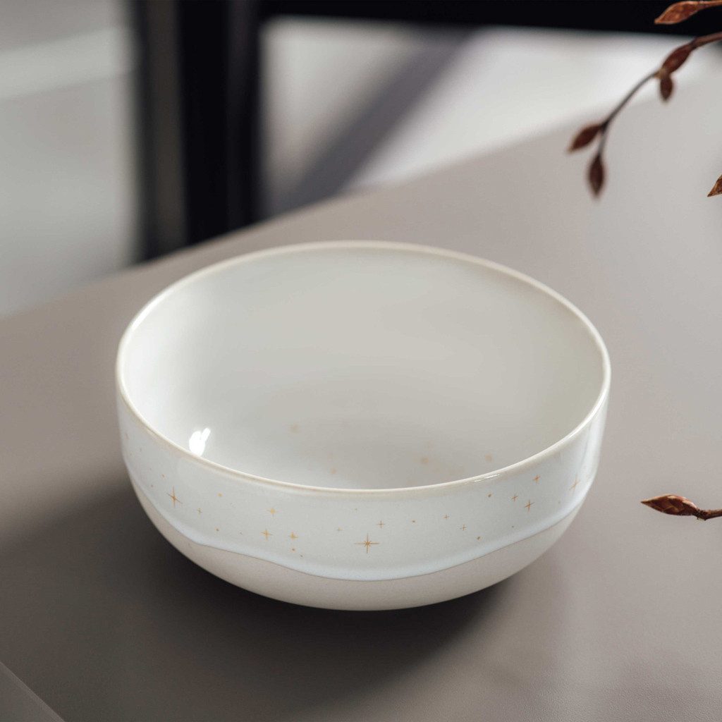 like. by Villeroy & Boch Schale Winter Glow Bowl ø 15 cm, Porzellan, (1x Schale, 1-tlg)